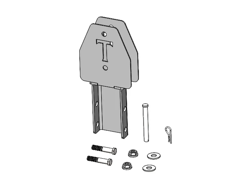 Dump Trailer Board Holder